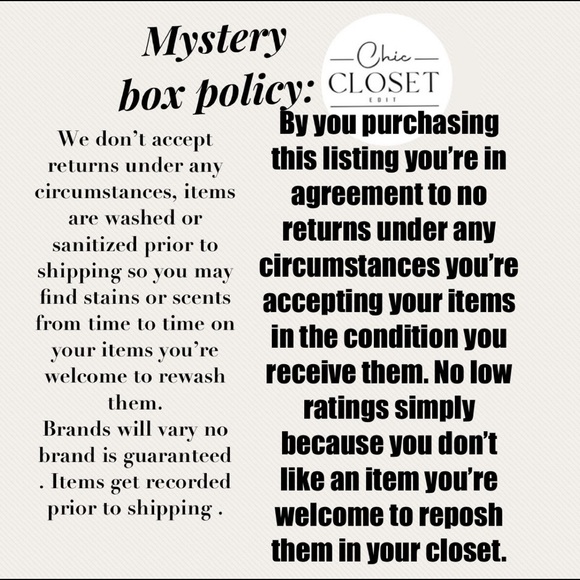 DENIM ON DENIM MYSTERY BOX (5 ITEMS) - Picture 6 of 8